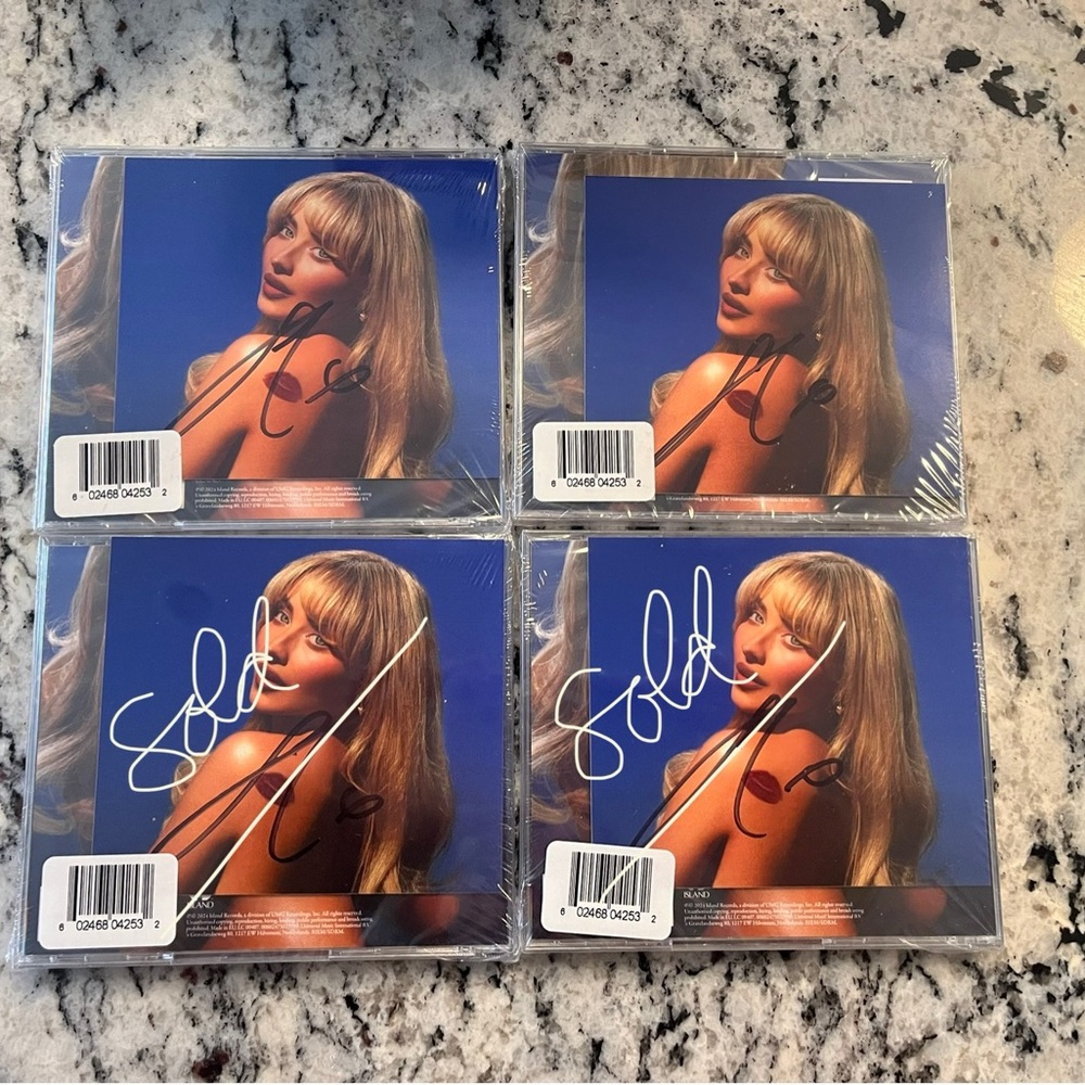 Signed sealed Short n’ Sweet Sabrina Carpenter CD